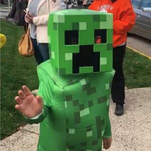 Pixel Block Monster Costume for Kids